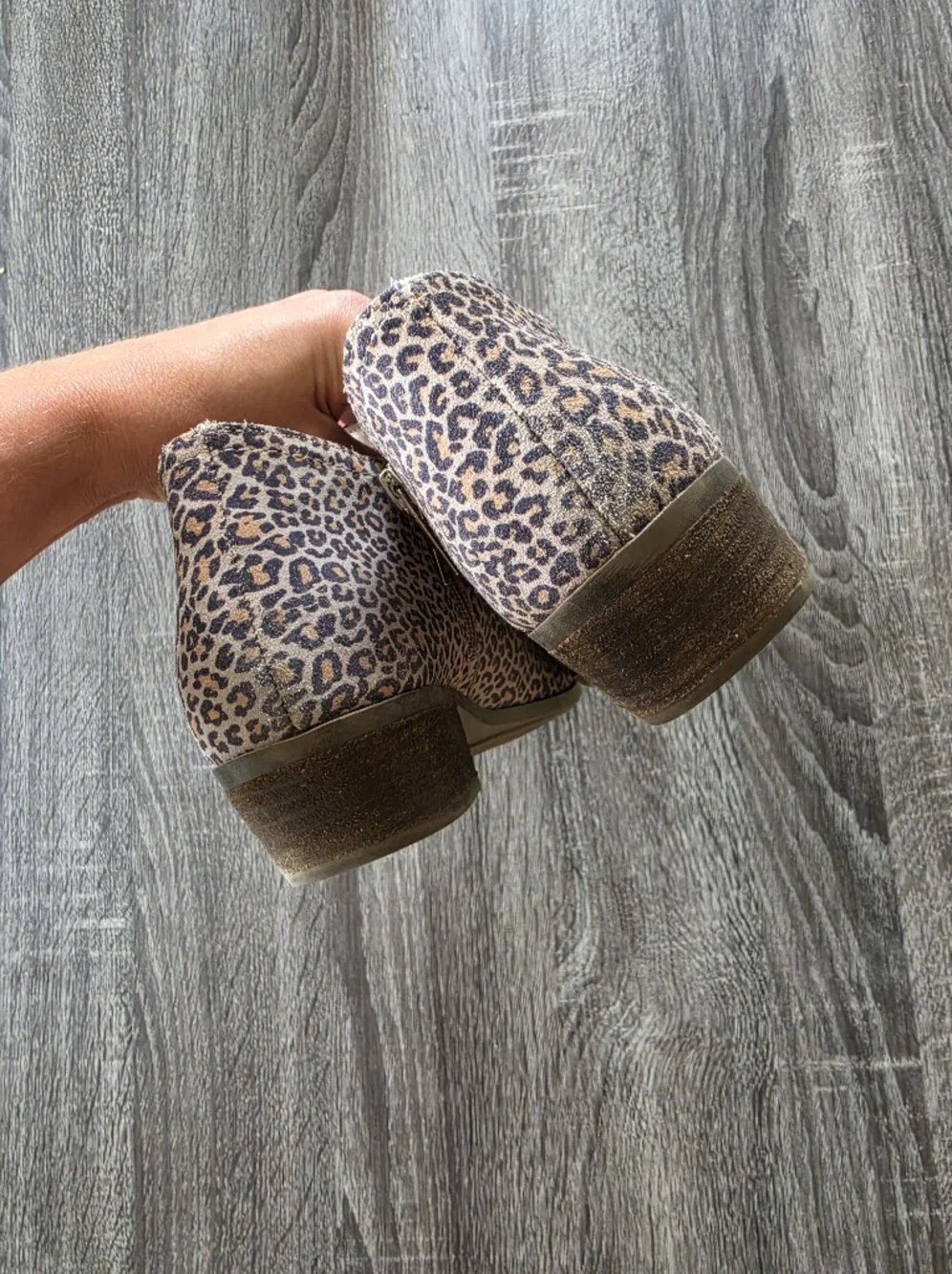 Crown & Ivy Kendall Animal Print Booties